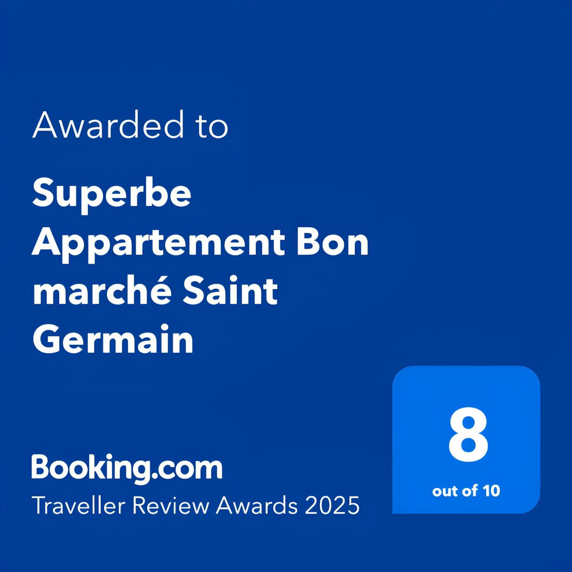 Superbe Appartement Bon Marche Saint Germain Free Netflix París Exterior foto
